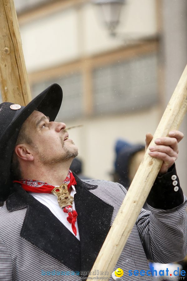 Narrenbaumstellen: Stockach, 11.02.2010