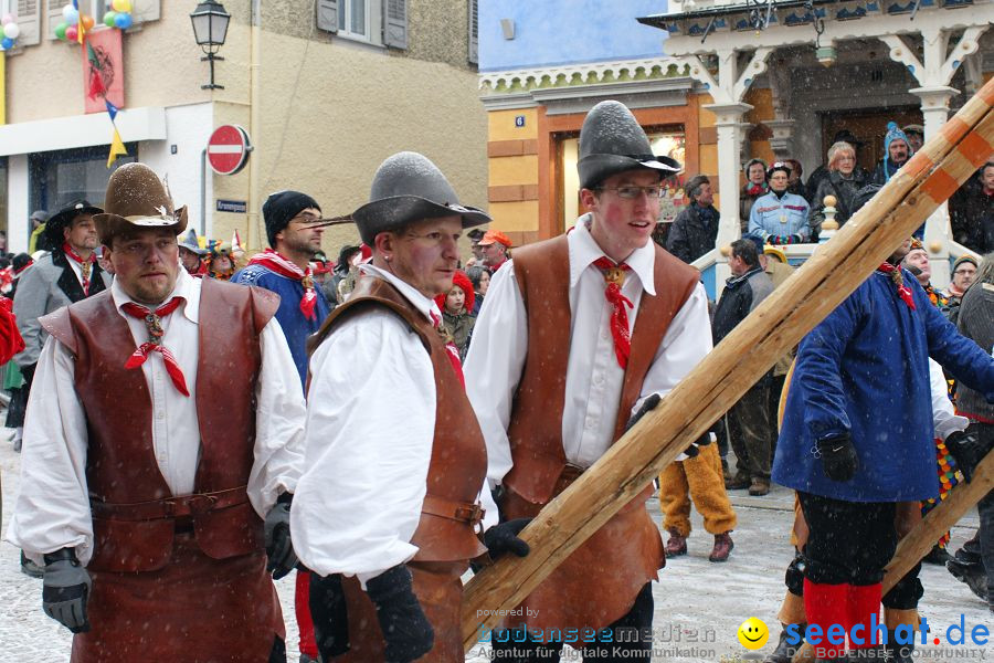 Narrenbaumstellen: Stockach, 11.02.2010