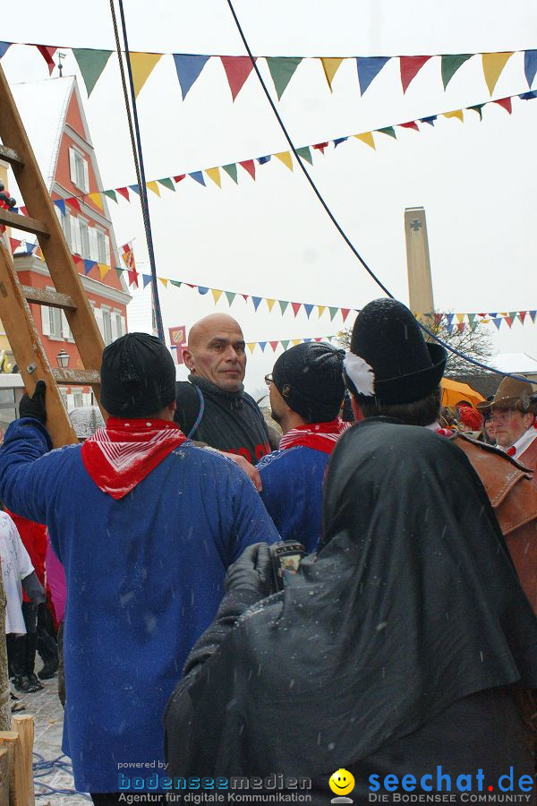 Narrenbaumstellen: Stockach, 11.02.2010