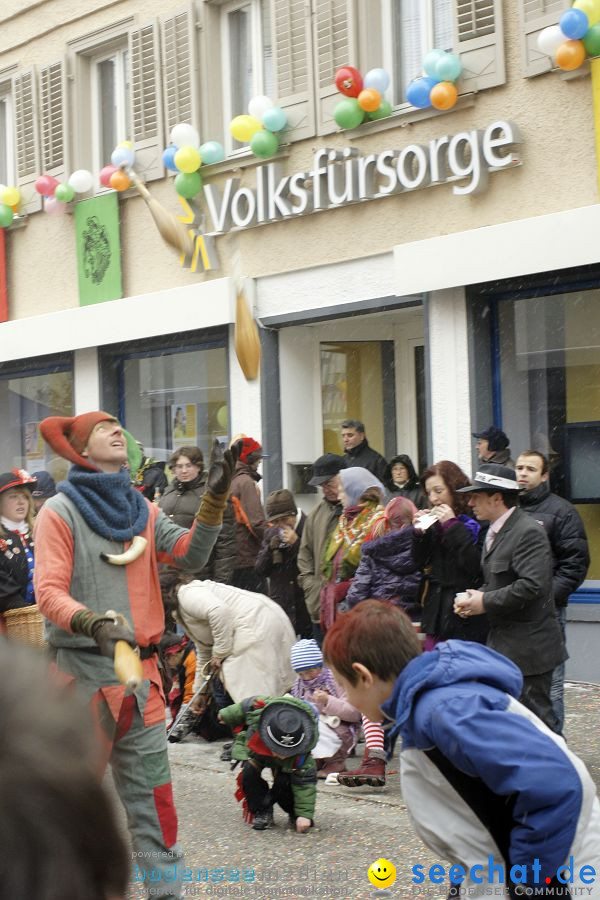 Narrenbaumstellen: Stockach, 11.02.2010