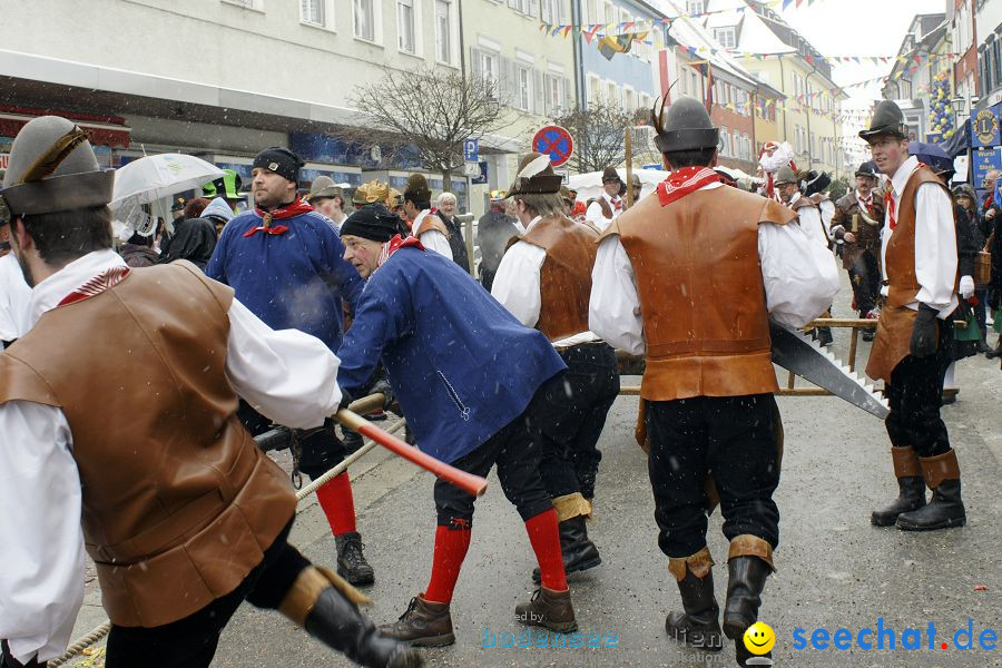 Narrenbaumstellen: Stockach, 11.02.2010