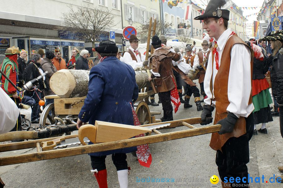 Narrenbaumstellen: Stockach, 11.02.2010