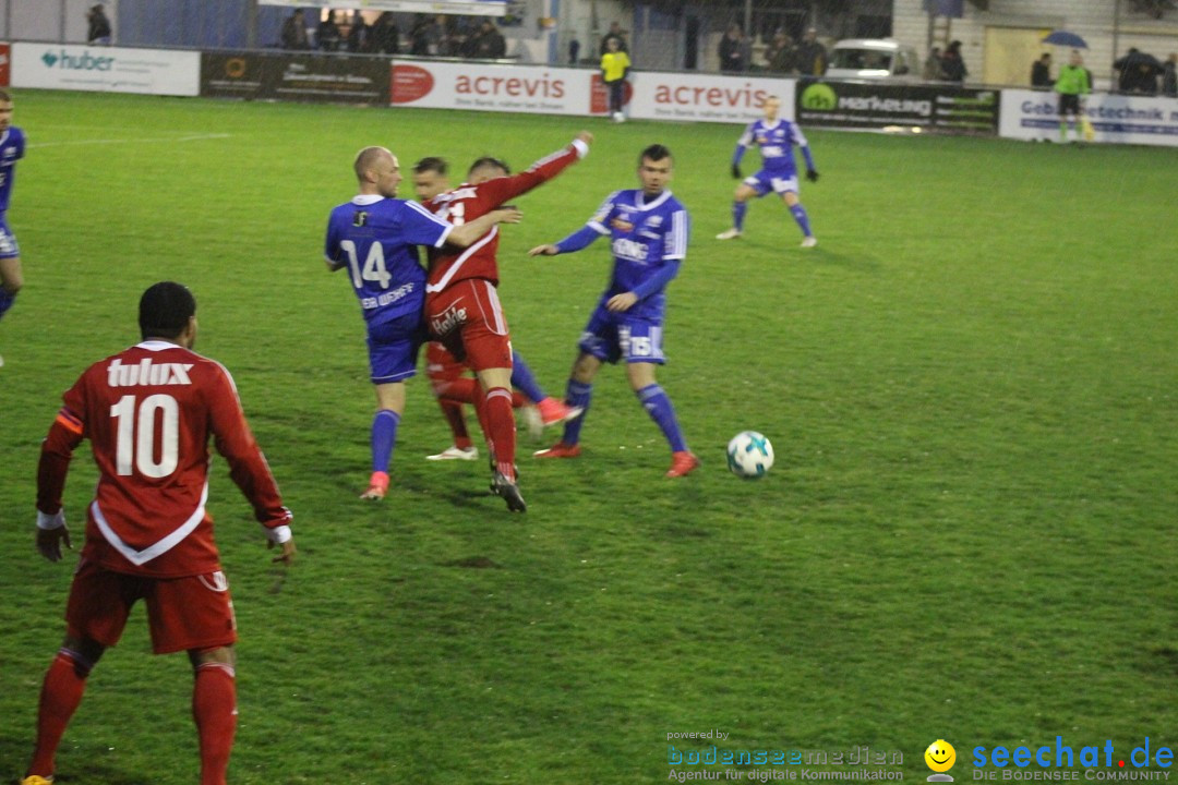 Fussball: FC Gossau vs FC Tuggen 3:1, Gossau - Schweiz, 28.03.2018