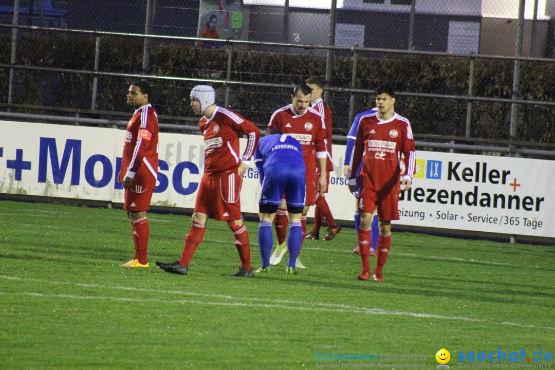 Fussball: FC Gossau vs FC Tuggen 3:1, Gossau - Schweiz, 28.03.2018