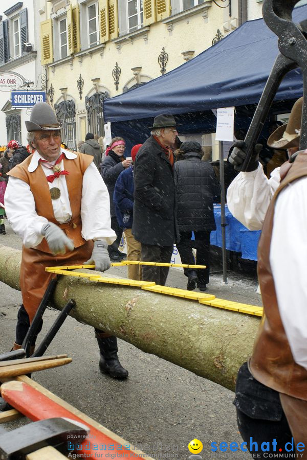 Narrenbaumstellen: Stockach, 11.02.2010