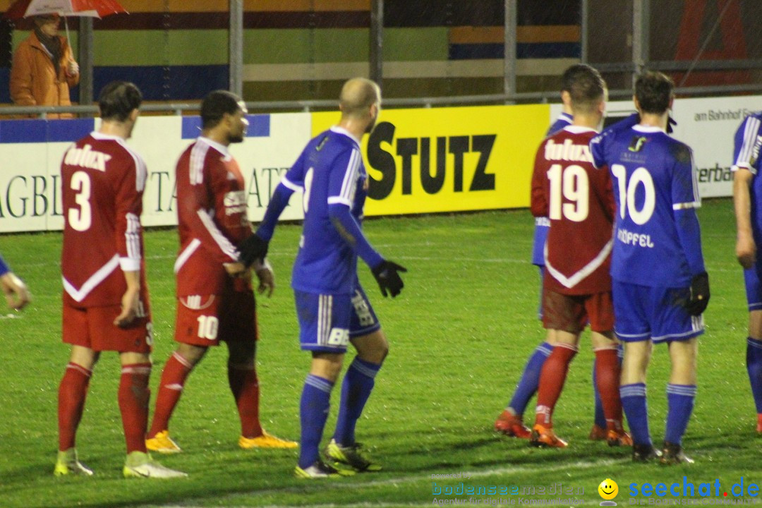 Fussball: FC Gossau vs FC Tuggen 3:1, Gossau - Schweiz, 28.03.2018