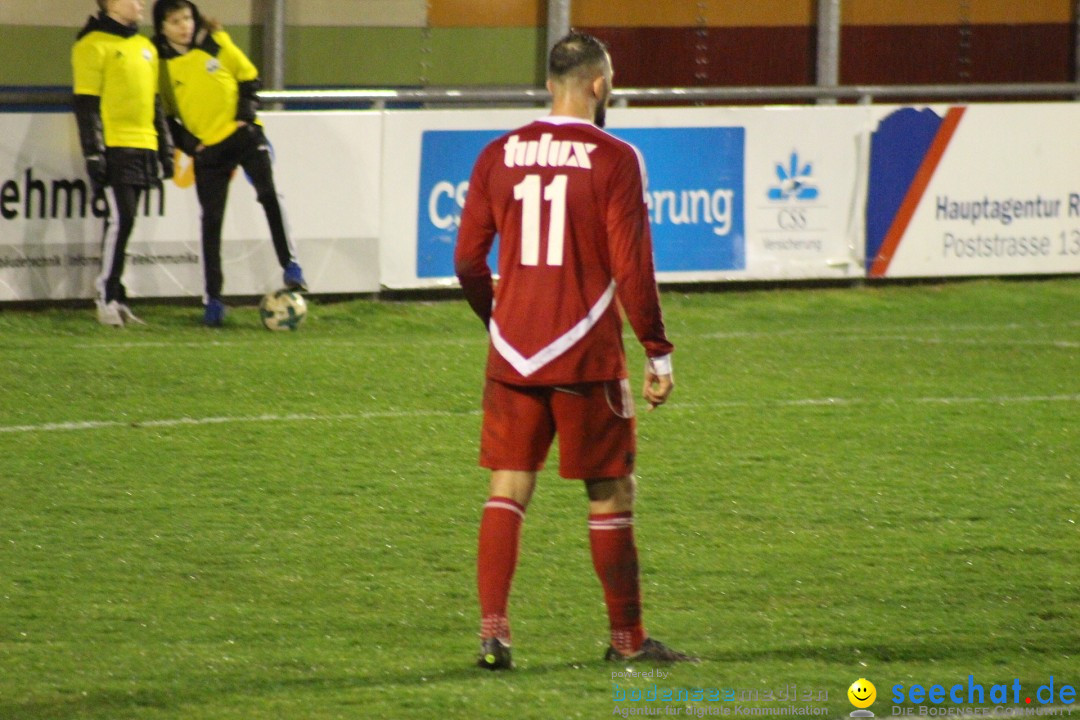 Fussball: FC Gossau vs FC Tuggen 3:1, Gossau - Schweiz, 28.03.2018