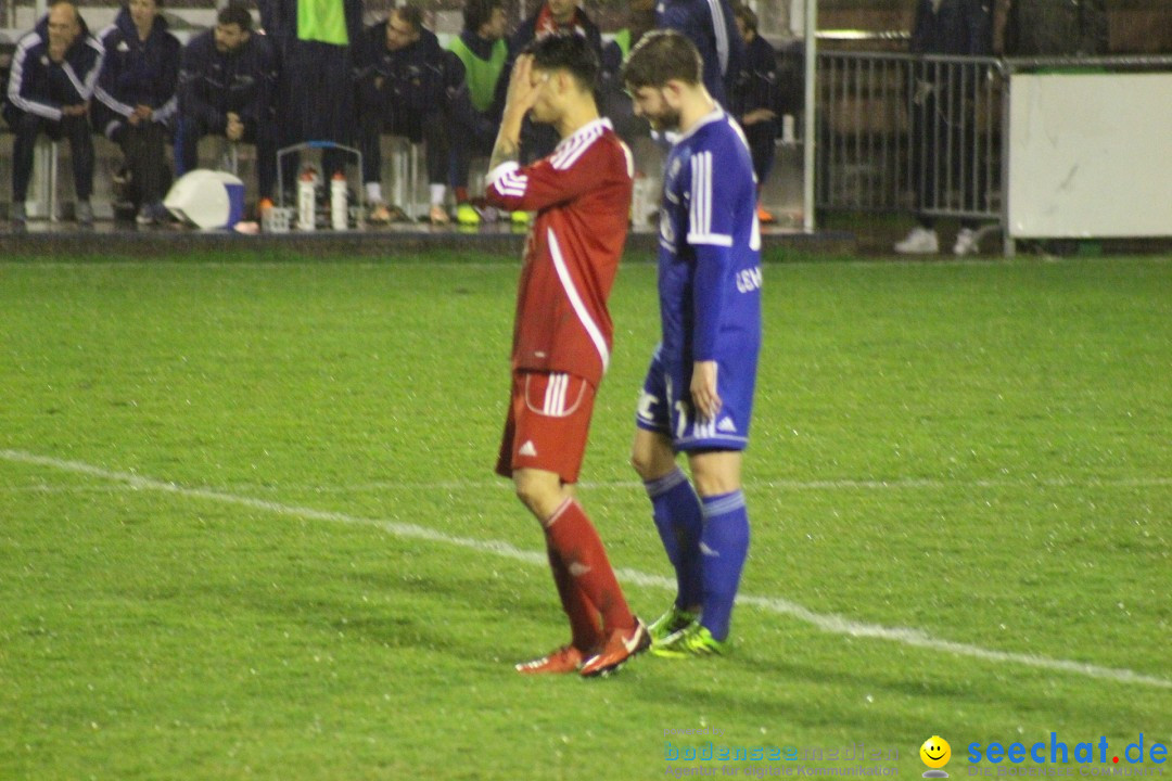 Fussball: FC Gossau vs FC Tuggen 3:1, Gossau - Schweiz, 28.03.2018