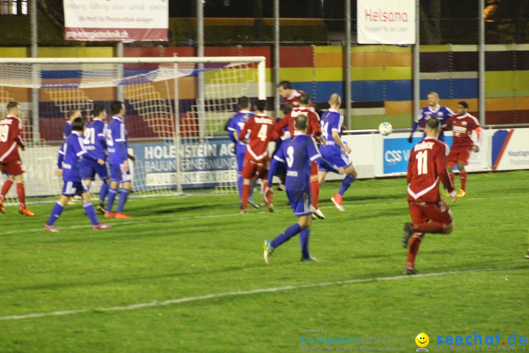 Fussball: FC Gossau vs FC Tuggen 3:1, Gossau - Schweiz, 28.03.2018