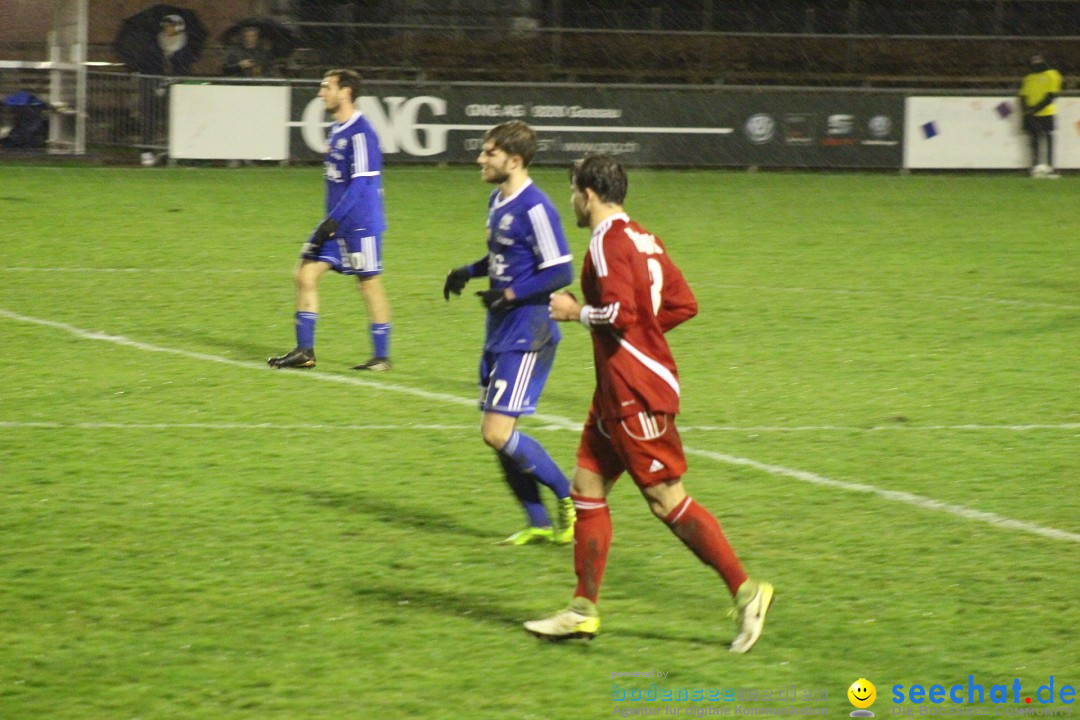 Fussball: FC Gossau vs FC Tuggen 3:1, Gossau - Schweiz, 28.03.2018