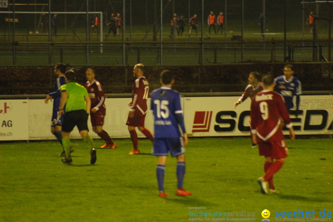 Fussball: FC Gossau vs FC Tuggen 3:1, Gossau - Schweiz, 28.03.2018