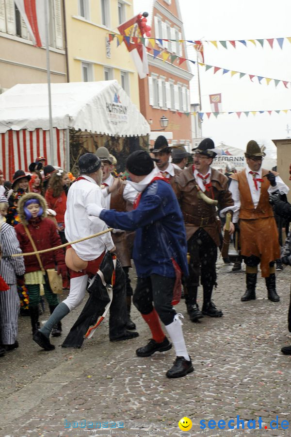 Narrenbaumstellen: Stockach, 11.02.2010