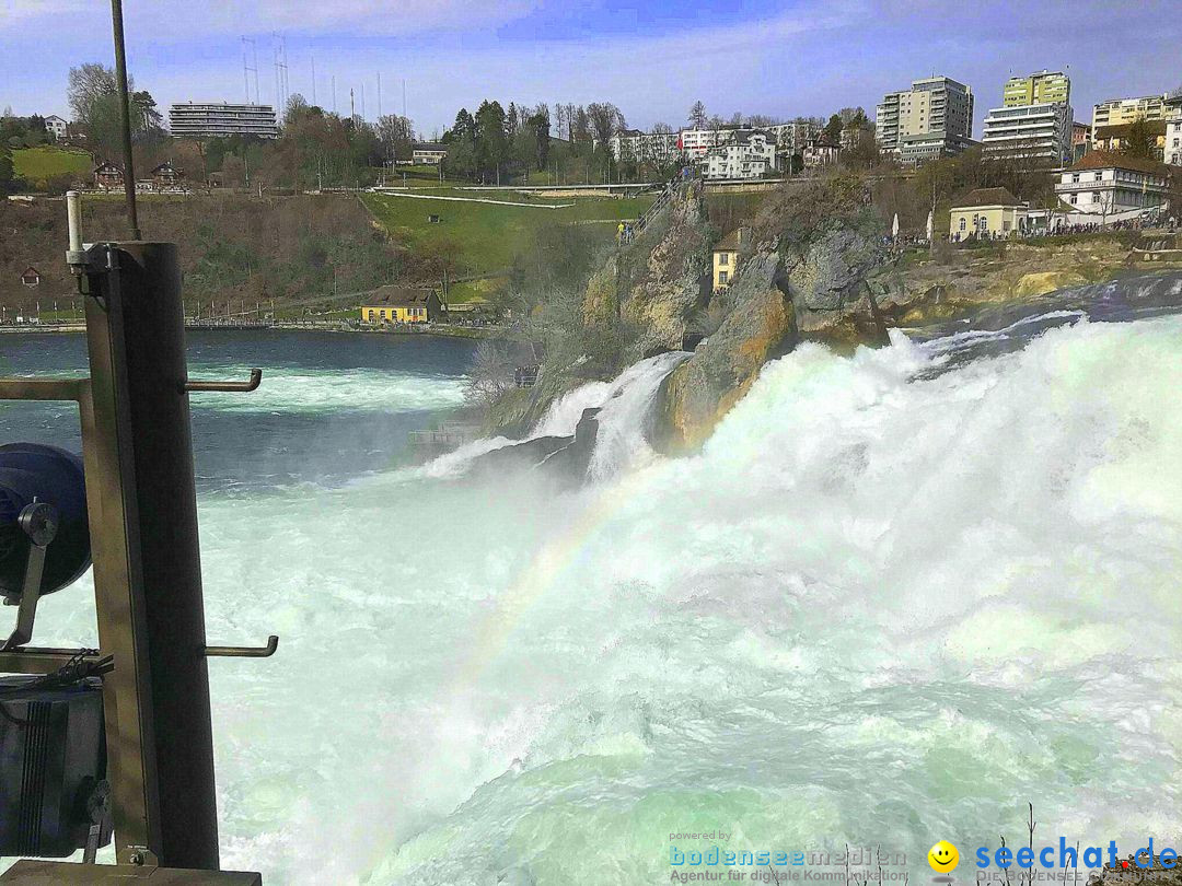 Rheinfall: Neuhausen - Schweiz, 02.04.2018