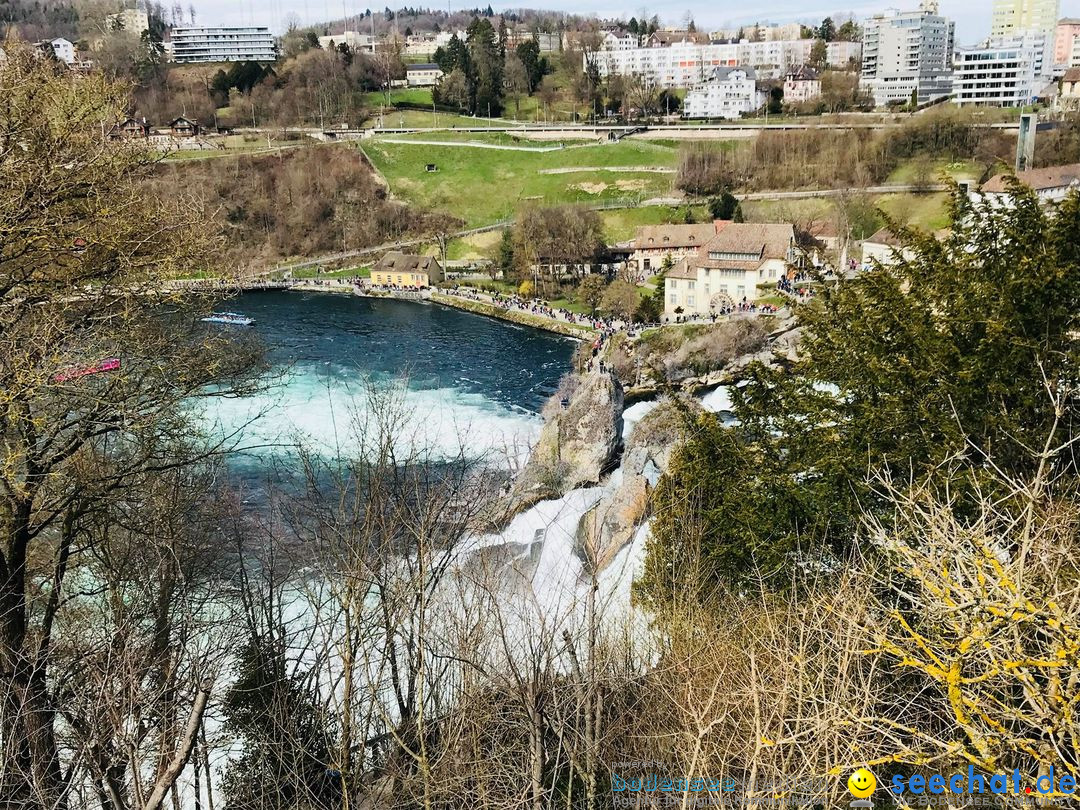 Rheinfall: Neuhausen - Schweiz, 02.04.2018