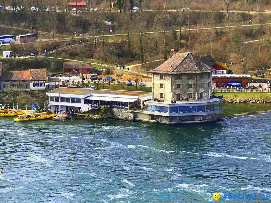 Rheinfall: Neuhausen - Schweiz, 02.04.2018