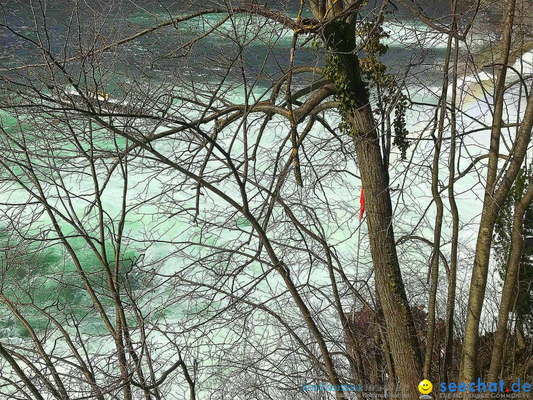 Rheinfall: Neuhausen - Schweiz, 02.04.2018