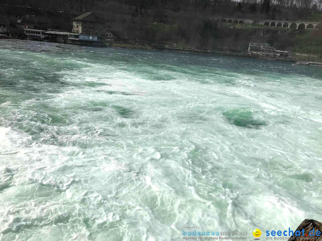 Rheinfall: Neuhausen - Schweiz, 02.04.2018