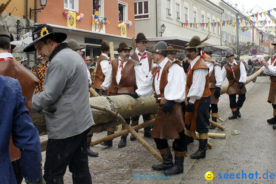 Narrenbaumstellen: Stockach, 11.02.2010