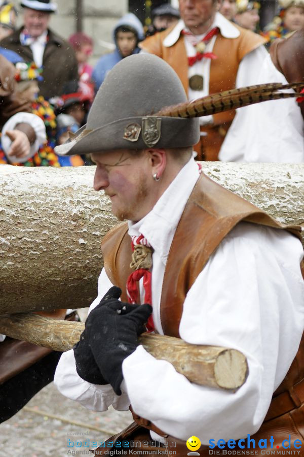 Narrenbaumstellen: Stockach, 11.02.2010