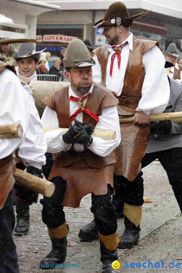 Narrenbaumstellen: Stockach, 11.02.2010