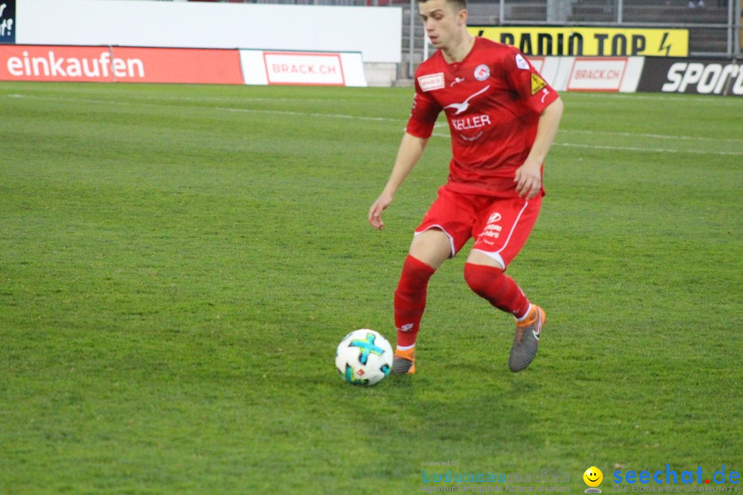 Fussball: FC Winterthur - FC Schaffhausen: Winterthur, 06.04.2018