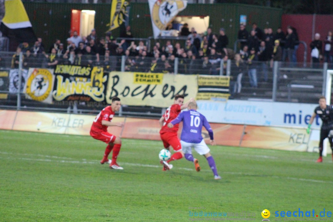 Fussball: FC Winterthur - FC Schaffhausen: Winterthur, 06.04.2018