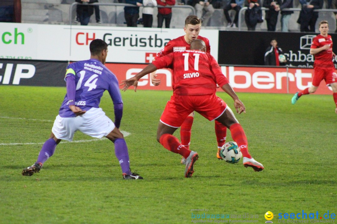 Fussball: FC Winterthur - FC Schaffhausen: Winterthur, 06.04.2018