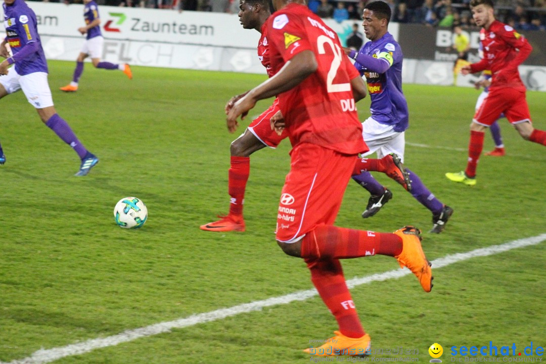 Fussball: FC Winterthur - FC Schaffhausen: Winterthur, 06.04.2018