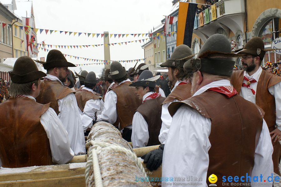 Narrenbaumstellen: Stockach, 11.02.2010