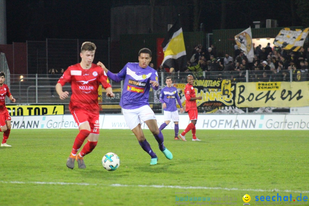 Fussball: FC Winterthur - FC Schaffhausen: Winterthur, 06.04.2018