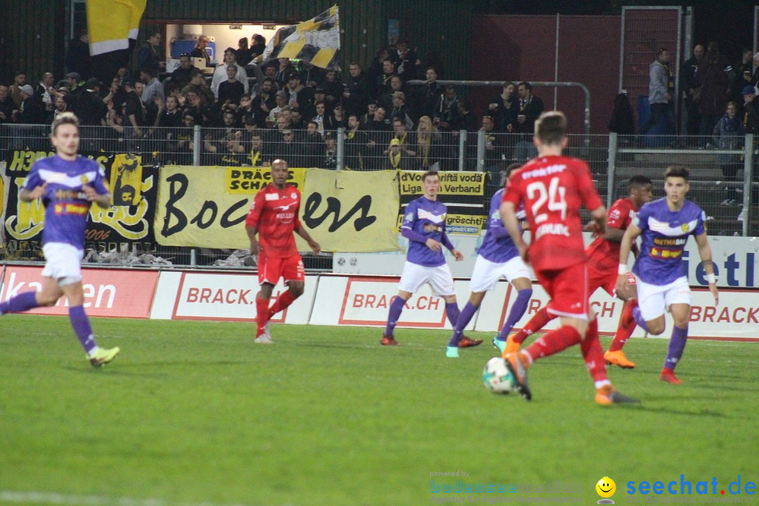 Fussball: FC Winterthur - FC Schaffhausen: Winterthur, 06.04.2018