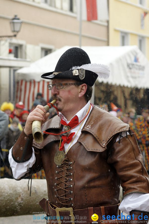 Narrenbaumstellen: Stockach, 11.02.2010