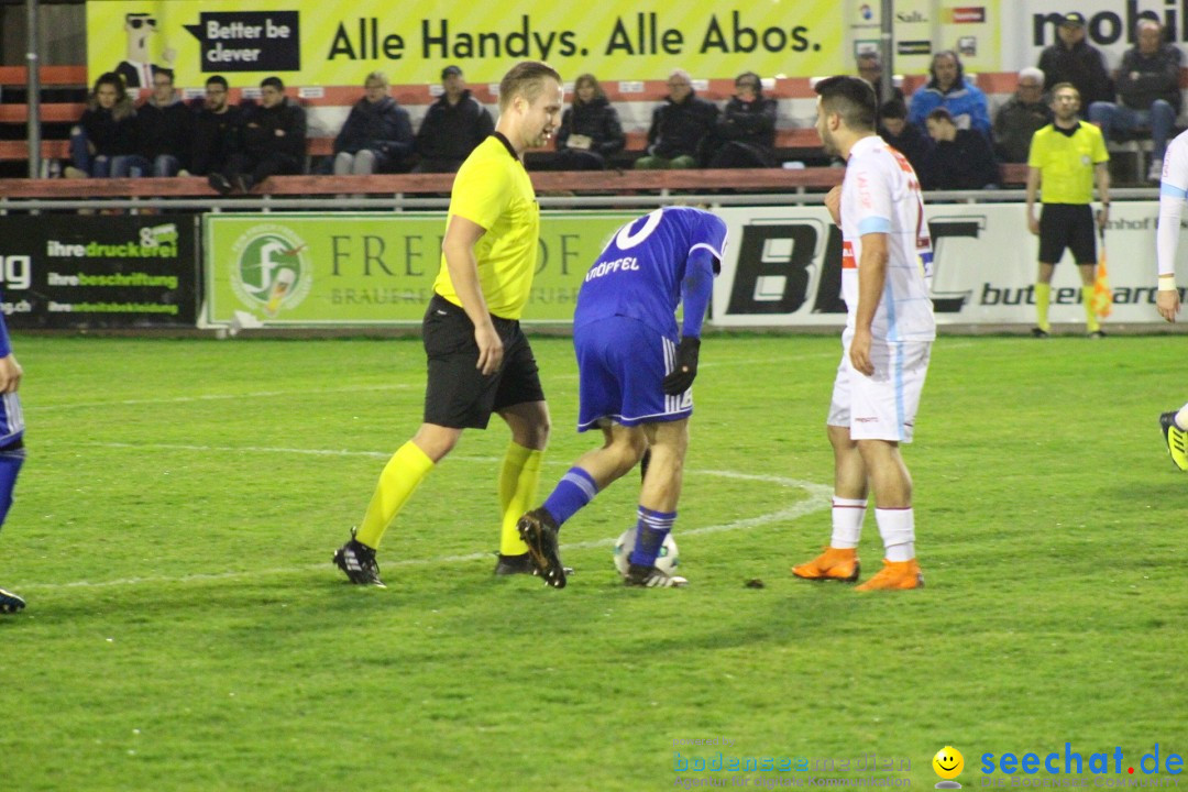 Fussball: FC Gossau vs AC Bellinzona, Gossau - Schweiz, 04.04.2018