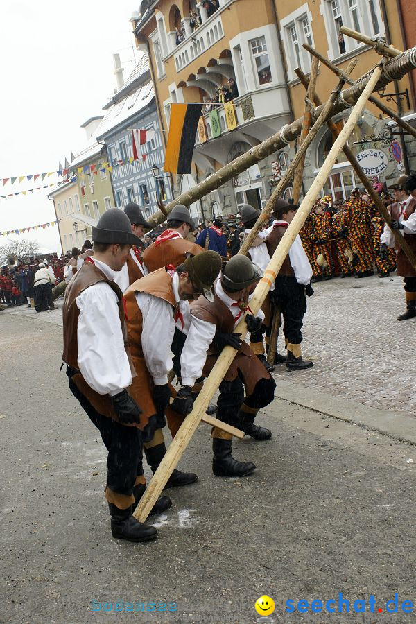 Narrenbaumstellen: Stockach, 11.02.2010