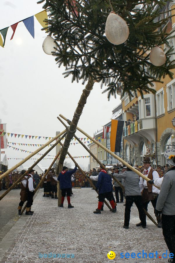 Narrenbaumstellen: Stockach, 11.02.2010