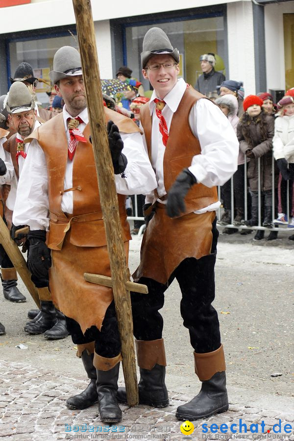 Narrenbaumstellen: Stockach, 11.02.2010