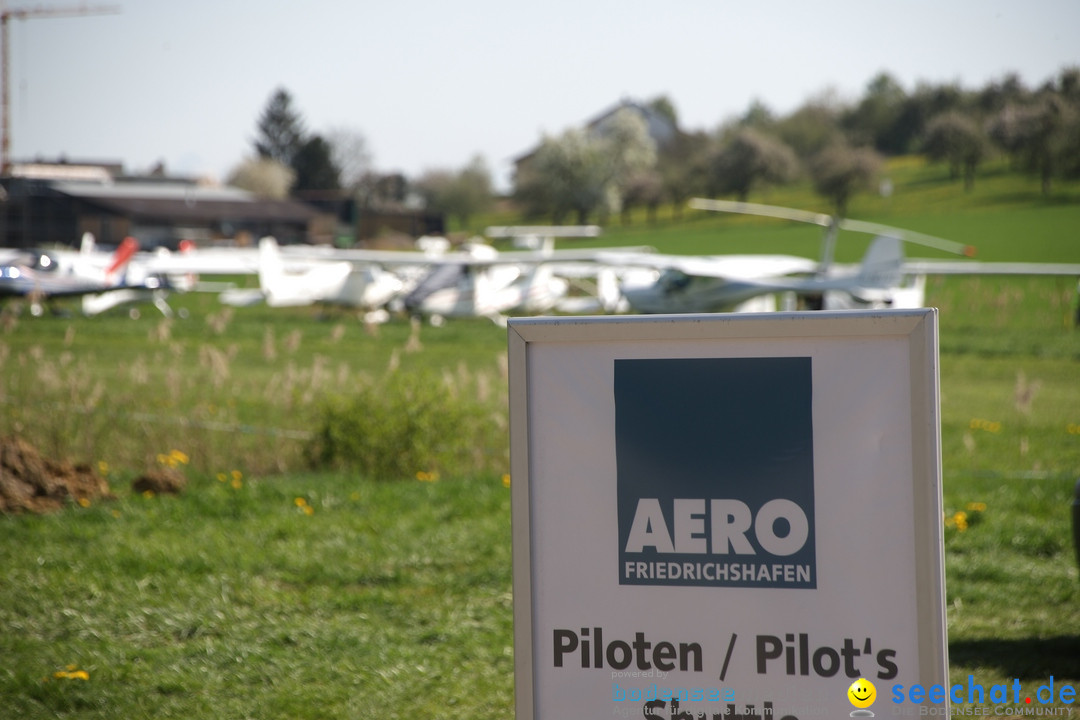 AERO - EXPO for General Aviation - Piloten-Shuttle: Markdorf, 20.04.2018