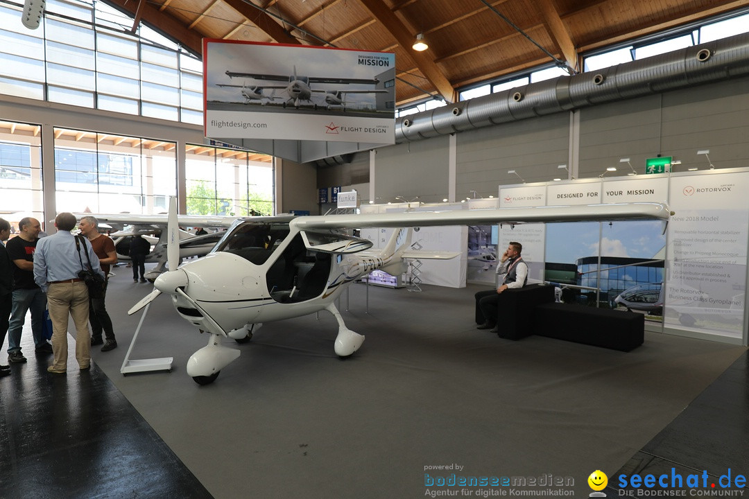 AERO - EXPO for General Aviation: Friedrichshafen am Bodensee, 21.04.2018