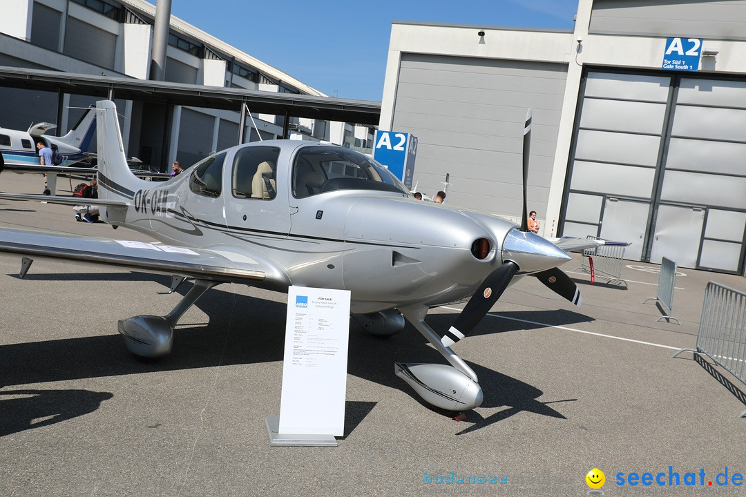 AERO - EXPO for General Aviation: Friedrichshafen am Bodensee, 21.04.2018