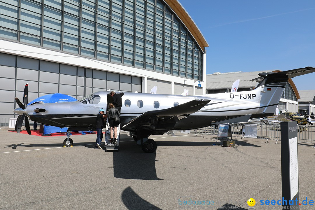 AERO - EXPO for General Aviation: Friedrichshafen am Bodensee, 21.04.2018