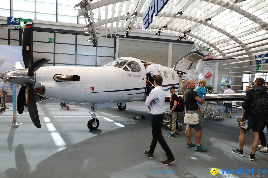 AERO - EXPO for General Aviation: Friedrichshafen am Bodensee, 21.04.2018