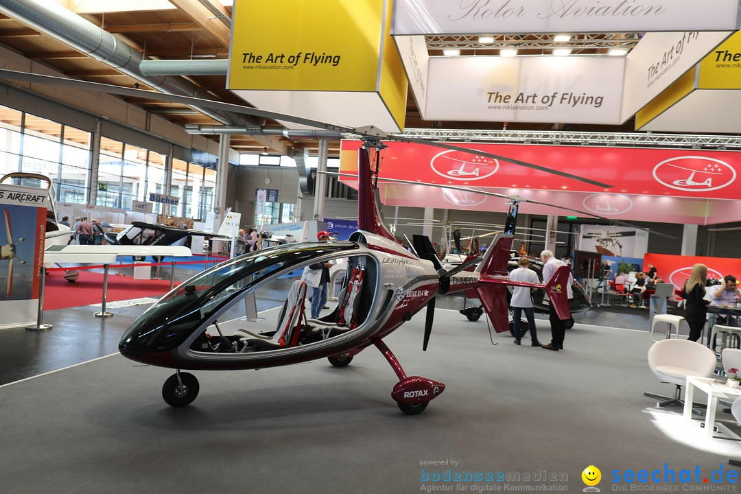 AERO - EXPO for General Aviation: Friedrichshafen am Bodensee, 21.04.2018