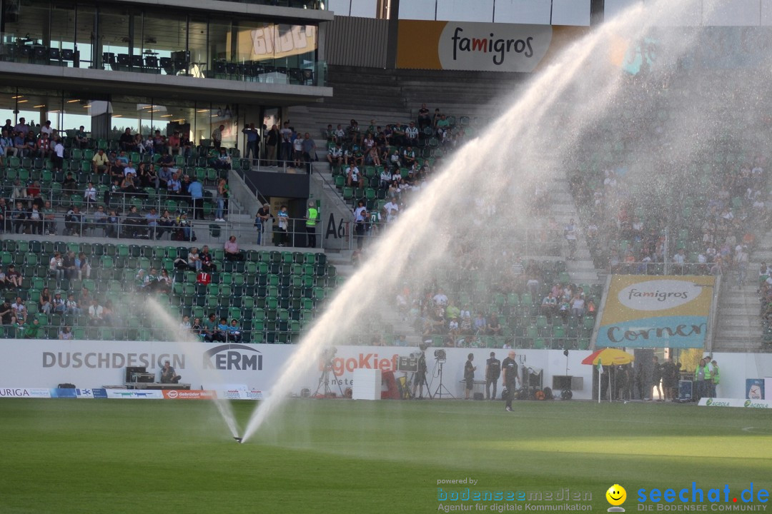 Fussball: FC ST.GALLEN 1879 vs FC THUN, St. Gallen - Schweiz, 21.04.2018