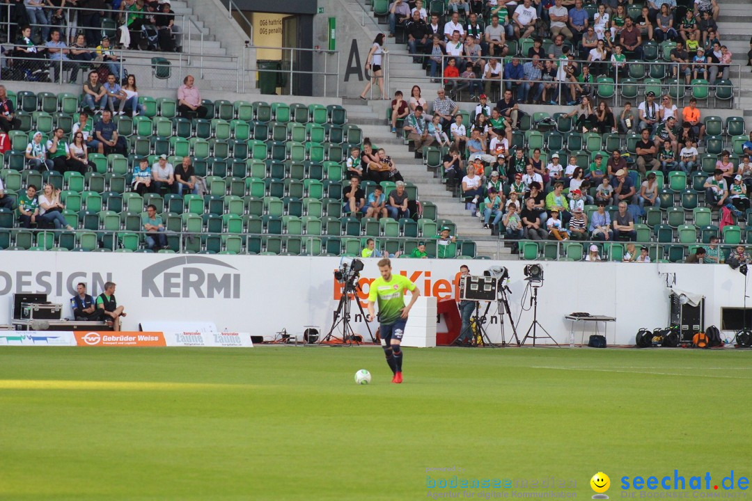 Fussball: FC ST.GALLEN 1879 vs FC THUN, St. Gallen - Schweiz, 21.04.2018