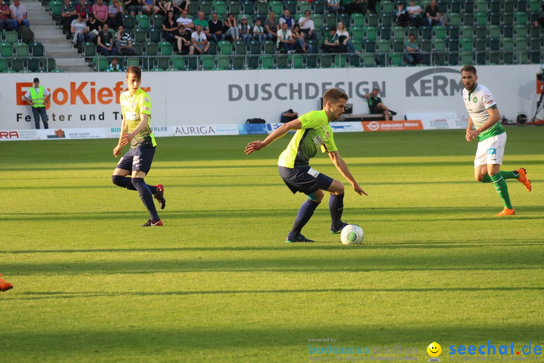 Fussball: FC ST.GALLEN 1879 vs FC THUN, St. Gallen - Schweiz, 21.04.2018