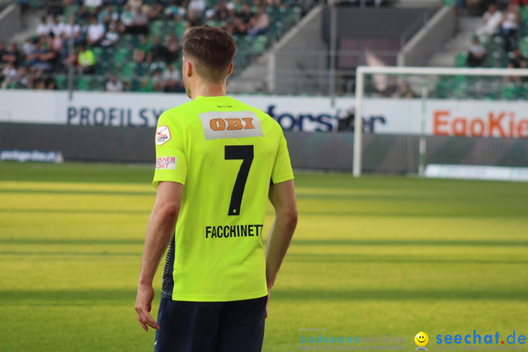 Fussball: FC ST.GALLEN 1879 vs FC THUN, St. Gallen - Schweiz, 21.04.2018