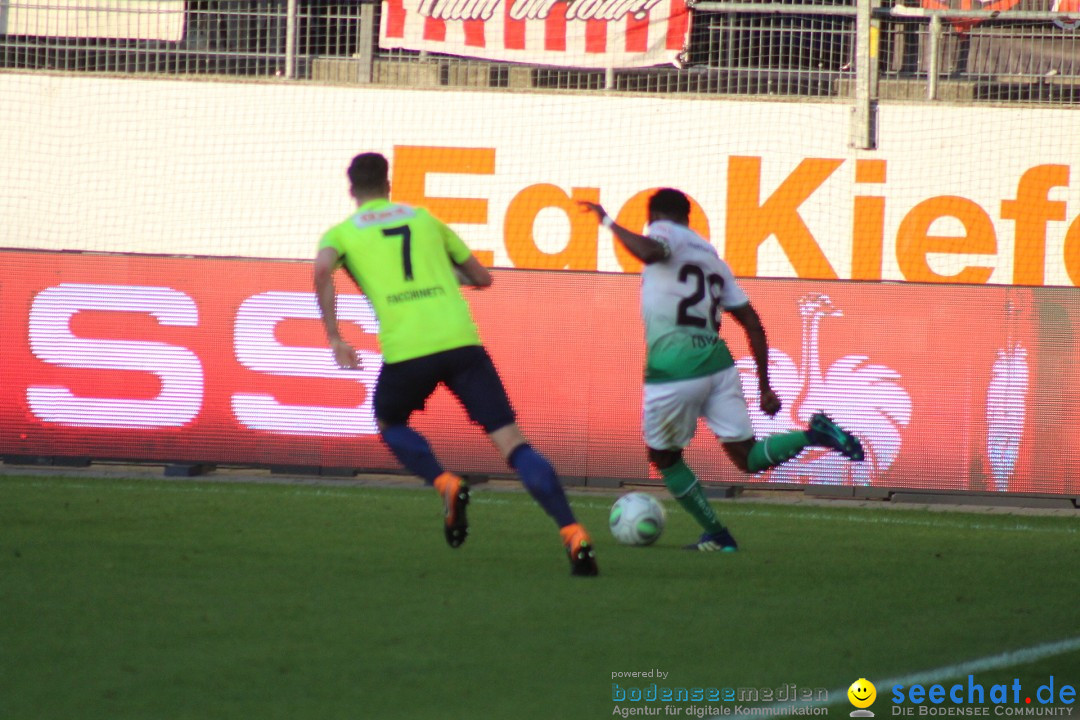 Fussball: FC ST.GALLEN 1879 vs FC THUN, St. Gallen - Schweiz, 21.04.2018