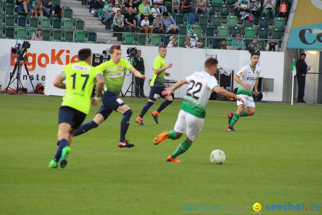 Fussball: FC ST.GALLEN 1879 vs FC THUN, St. Gallen - Schweiz, 21.04.2018