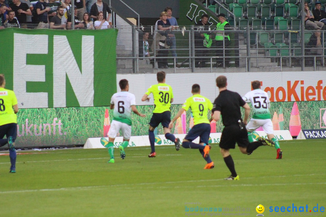 Fussball: FC ST.GALLEN 1879 vs FC THUN, St. Gallen - Schweiz, 21.04.2018