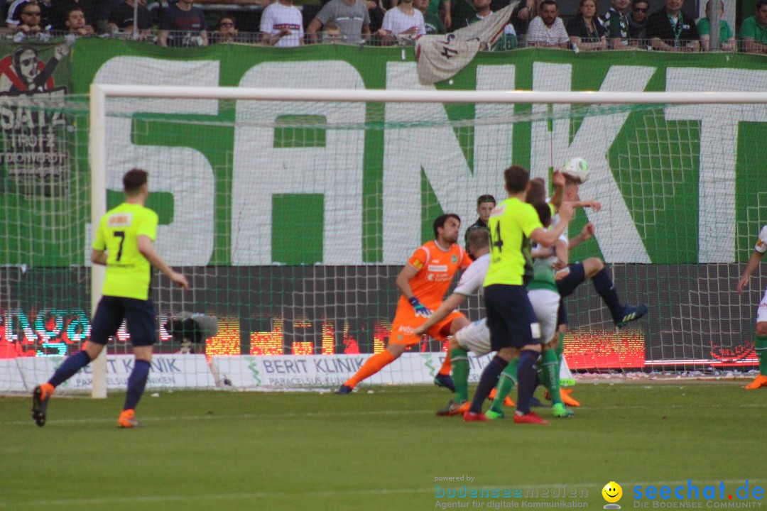 Fussball: FC ST.GALLEN 1879 vs FC THUN, St. Gallen - Schweiz, 21.04.2018